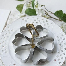 사랑스러운 일본산 카도 하트 쿠키틀 4P세트, 1개