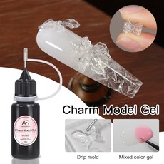 [AS젤] 레진니들젤 무황변 UV RESIN 아트, 1개, 10ml, 레진 니들젤