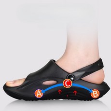 쭌스몰 샌들 미끄럼방지 EVA 슬리퍼 운전자용 실내외겸용