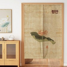 바란스 파티션 노렌커튼 스시집 패브릭