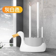 白天鵝三合一馬桶刷壁掛家用無死角衛生間新款馬桶刷套裝廁所刷子, 如图