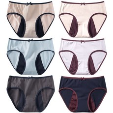EX innerwear 1920 防漏防水衛生內褲 6 件套