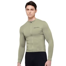 기어엑스 싸이클웨어C 긴팔라운드 02-2 남성 카키