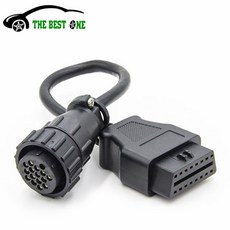자동차 스캐너 16 진단 TCS OBD2 커넥터 VCI 암 익스텐션 SCANIA 도구에 핀 케이블 OBD 트럭용, 1개