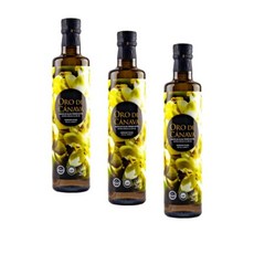오로 데 카나바 피쿠알 도리카 엑스트라버진 올리브오일 Oro de Cánava Picual Dorica, 3개, 500ml