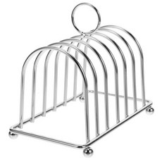 금속 슬라이스 토스터 랙 냉각 스테인레스 스틸 주방 빵 홀더 스탠드