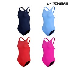 [나이키] 스윔 하이드라스트롱 패스트백 원피스 여성 탄탄이 실내 수영복 하이컷 NESSA001 4종 택일