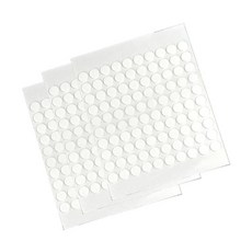 DAMMAIDDAO 300x 양초 심지 스티커 양초 만들기 용품 양면 스티커 양초 만들기용 핫 왁스 스티커, 0.8cmx0.05cm, 하얀색, 아크릴PP