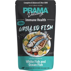 Pramy 普拉瑪 狗餐包 美味烤魚機能餐包 狗主食餐包 寵物餐包 狗點心, 肉汁烤魚