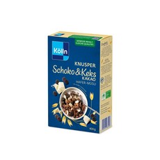 독일 Kolln 쾰른 크런치 초코&쿠키 카카오 뮤즐리, 5개, 400g