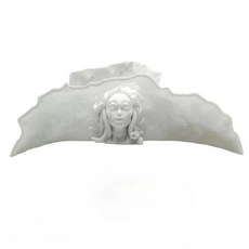 프린팅 물고기 새우 은신처 지하 터널 넓은 내부 숨숨집 플라스틱 인공, 1개