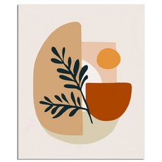 세잔느화실 미니멀리즘 북유럽풍 캔버스그림액자 메탈골드액자 10종 08-하모니2, 01.하모니2, 26x21cm, 캔버스액자