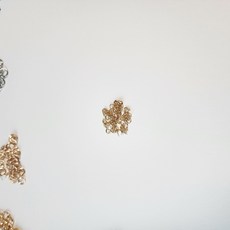 오링 O링 부자재 비즈공예 키링 열쇠고리 부자재 DIY 재료 만들기 악세사리 키링 만들기, 100개, 골드