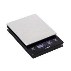 HARIO 하리오 V60 메탈 드립 스케일 헤어 라인 실버 커피 스케일 계량 선물 선물 선물 VSTMN-2000HSV
