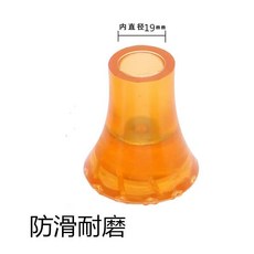 台灣出貨 【拐杖腳墊】防滑拐頭關節耐磨拐杖頭拐杖配件萬向拐棍膠墊19/22mm, 1個