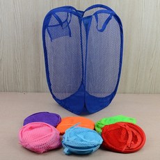 손잡이 공간황용 접어서 보관 접이식 세탁 빨래바구니