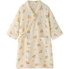 純棉紗布睡袍 居家服