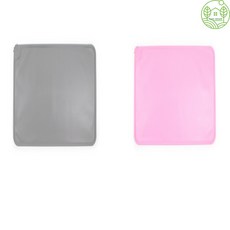 다프룸 반려동물 실리콘 식기매트 그릇받침, 그레이