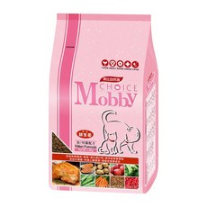 【乾乾咬一口】 Mobby 莫比 貓飼料 成貓化毛配方, 7.5kg, 1個, 幼母貓營養配