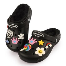 紙飛機兒童兒童皮草運動鞋零件皮草鞋兒童小學生冬季拖鞋蹣跚學步女孩男孩