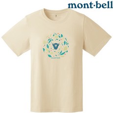 Mont-Bell Wickron 女款排汗衣 1114786 LEAF DANCE 葉舞熊