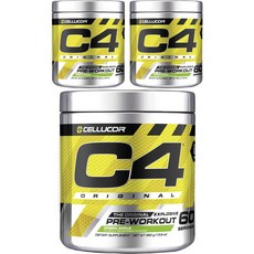 CELLUCOR C4 Original 經典運動前補充品 青蘋果口味, 390g, 3個