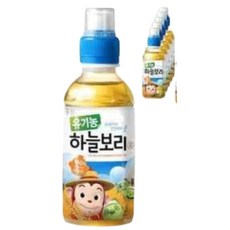 웅진 유기농 하늘보리차 200ml 24개