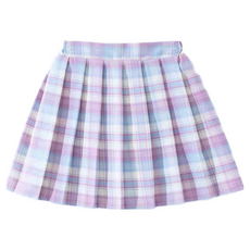 學院風兒童襯衫百褶裙套裝