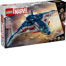 樂高 76325 超級英雄 復仇者聯盟: 奧創紀元 昆式戰機, 1個, 混色