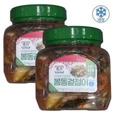(신선/냉장) 종가 봄동겉절이, 2개, 1.1kg