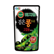 정식품)베지밀 검은콩 고칼슘 두유 파우치 190ml, 45개