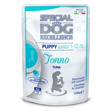 EXCELLENCE 卓越 狗主食餐包 100g, 1個, 鮪魚