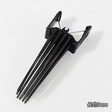 蓬鬆髮夾 髮根造型夾 瀏海蓬鬆夾, 1個, 黑色【蓬鬆高顱頂】