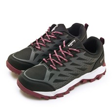 DIADORA 迪亞多那 戶外野趣郊山防潑水越野鞋 愛山林系列 黑灰紅 女款