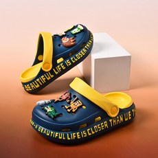 키즈 실내화 다양한 캐릭터 아동 슬리퍼 미끄럼방지 소프트솔 어린이 샌들