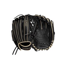 Wilson A700 PF 28.6cm(11.25인치) 내야 야구 장갑 - 블랙/로열 오른손 투구101793, Black/Silver/Orange, Right Hand Throw