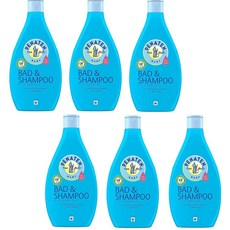 페나텐 베이비 샴푸 샤워 400ml x 6 부드럽고 빗질하기 쉬운 헹굼