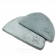 먼지없는 극세사 메모리폼 욕실매트 미끄럼방지발판, 소 사각, 1개