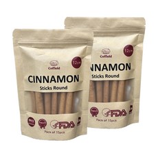 커필드 시나몬스틱 12cm 1봉 15개입 2개세트