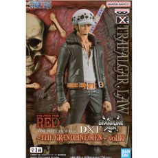 BANDAI 航海王 劇場版 RED DXF THE GRANDLINE MEN vol.10 Trafalgar Law 公仔, 1個
