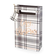레블페이퍼 750ml 2 보틀 백 와인케이스, Cozy Christmas, 1개