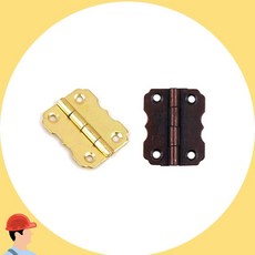 가구 장식 경첩 미니 상자 DIY 소형 힌지 부속 자이언트캣, 브론즈