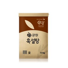 큐원 흑설탕, 15kg, 2개