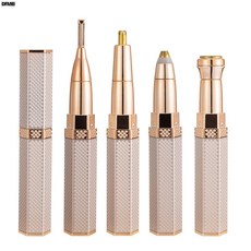 DFMEI 電動口紅剃毛器修眉器男女士家用面部脣毛鼻毛腋下私處迷你脫毛儀, 如圖, 四合一電動剃毛器