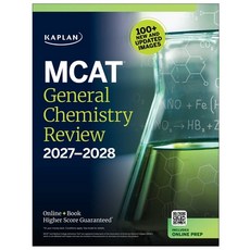 (英文圖書)MCAT General Chemistry Review 2027-2028: Online + Book 平裝版, 英文, Kaplan Publishing