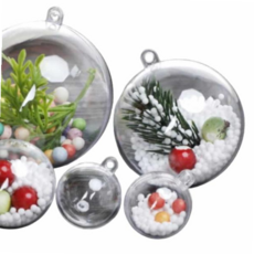 투명공모양케이스 원형 투명공 아크릴볼 원형캡슐 투명원통케이스 꾸미기캡슐 5cm JFWFMF7GW, 투명공원-5cm