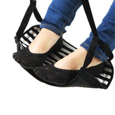 장거리여행 발 종아리 피로완화 해먹 받침대 코지 휴대용 기내용 버스 디딤대 캠핑 저림 다리, 1개