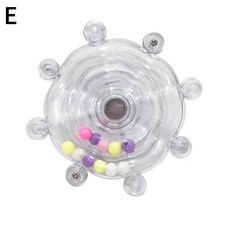 앵무새 스트레스 해소 회전형 애완동물 에너지 회전식 간식 디스펜서, 1개, 2. E