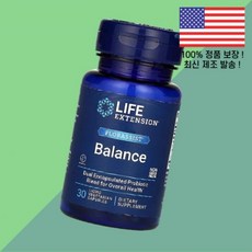 라이프익스텐션 플로라시스트 밸런스 액상 리퀴드 베지테리안캡슐 30정 Life Extension FLORASSIST Balance 30 Liquid Vegetarian Capsu, 1개