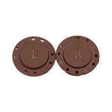 자석단추 가방자석 11mm-26mm, 1개, 자석단추26mm-밤색(